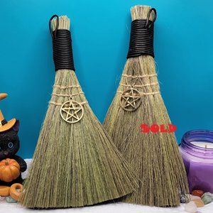 Witch Pentacle Broom